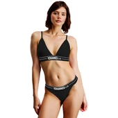 Yohannes Club, Kadın Pamuklu İç Çamaşırı Takımı (Üçgen Sütyen- Lastikli Brazilian Külot) thumbnail 4