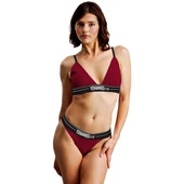 Yohannes Club, Kadın Pamuklu İç Çamaşırı Takımı (Üçgen Sütyen- Lastikli Brazilian Külot) thumbnail 10