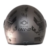Free-M 612 Rebo Açik Güneş Vizörlü Motosiklet Kaskı thumbnail 3