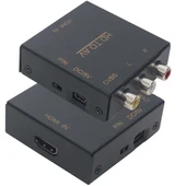 Powermaster PM-33523 Metal Kasa HDMI To Rca Av Çevirici Adaptör - 2