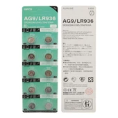 PowerMaster AG9 LR936 1.5V Alkalin Düğme Pil (10'lu Paket) - 3