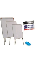 Ayaklı Yazı Tahtası 50*70 Teleskopik Ayaklı Beyaz - 1