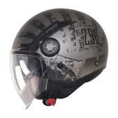 Free-M 612 Rebo Açik Güneş Vizörlü Motosiklet Kaskı thumbnail 1