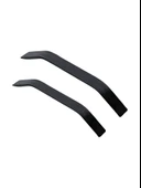 Şahin Siyah Alüminyum Dolap Kulpu Mobilya ve Mutfak Dolap Kulpu(17MM)(SİYAH)(ALÜMİNYUM) Siyah 224mm 224mm - 4 ADET thumbnail 2