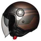 Free-M 612 Softball Açik Güneş Vizörlü Motosiklet Kaskı thumbnail 1