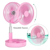 PowerMaster PM-25110 Katlanabilir Yükseltilebilir Taşınabilir Fan Vantilatör (4 Farklı Mod) - 3