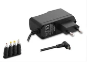 S-Link SL-126C 12 Volt 1 Amper 1.2 Metre Kablolu 5.5x2.1mm 4 Uçlu Üniversal Çok Uçlu Adaptör - 1