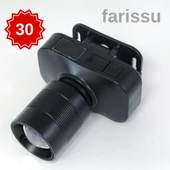 Gold Kama GK700SM LED Kafa Feneri – 30W Zoomlu, Şarjlı, Uzun Çalışma Süreli - 1