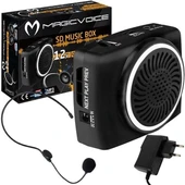 Magicvoice MV-17450 USB-SD Kart Girişli Şarjlı Mini Seyyar Rehber Anfisi - 1