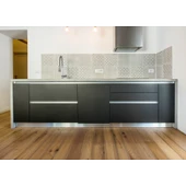 DecoHandy 30x30 cm Kendinden Yapışkanlı  Pvc Karo Mutfak Arası 4 Lü Karışık model  0,36m2 thumbnail 1