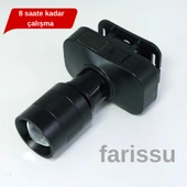 Gold Kama GK700SM LED Kafa Feneri – 30W Zoomlu, Şarjlı, Uzun Çalışma Süreli - 2