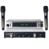 Magicvoice MV-1312EE Uhf 2 El Kablosuz Telsiz Mikrofon thumbnail 1