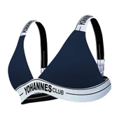 Yohannes Club, Kadın Pamuklu İç Çamaşırı Takımı (Lastik Askılı Sütyen & Lastik Bantlı Tanga Külot) thumbnail 12