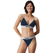 Yohannes Club, Kadın Pamuklu İç Çamaşırı Takımı (Lastik Askılı Sütyen & Lastik Bantlı Tanga Külot) thumbnail 10