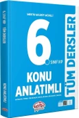 6. Sınıf VİP Tüm Dersler Konu Anlatımlı Editör Yayınları - 1