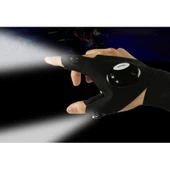 Led Işıklı Çalışma Eldiveni Sağ Sol Çift - 4