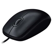 Logitech M100 1000DPI USB Kablolu Mouse Siyah 910-006652 thumbnail 3