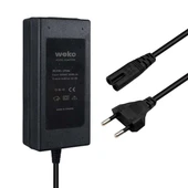 Weko 12.6 Volt - 3 Amper Krokodil Uçlu Ledli Yerli Üretim Masaüstü Şarj Adaptörü thumbnail 4