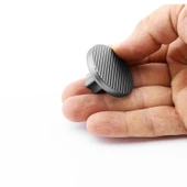 Tek Vidalı Çizgili Lüks Füme Renk Düğme Metal Kulp Çekmece Mobilya Mutfak Dolabı Dolap Kulbu Kulplar thumbnail 6