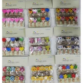 10 lu Şekilli Ahşap Mandallar 3.5cm (10 lu Set-10 Paket) - 1