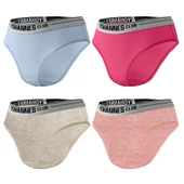 Yohannes Club, Kız Çocuk, Pamuklu Slip&Atlet, Alt-Üst, (3 Çift ve 4 çift Takım seçenekli) thumbnail 6