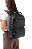 571 collections Ultra Hafif Şik ve Su Geçirmez Orta Boy Sırt Çantası Siyah Model: (571-13-9F) thumbnail 1