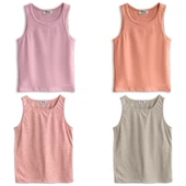 Yohannes Club, Kız Çocuk, Pamuklu Boxer&Atlet, Alt-Üst, (3 Çift ve 4 Çift Takım seçenekli) thumbnail 2