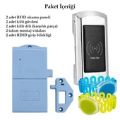 PowerMaster PM-26727 125Khz RFID Dijital Çekmece Dolap Kilidi (2'li Paket) - 3