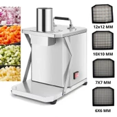 Dalle EX-06 Elektrikli Paslanmaz Çelik Küp Kare Dilimleme Makinesi thumbnail 1