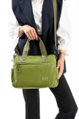 571 collections Ultra Hafif Şik ve Su Geçirmez Orta Boy Omuz,El Çantası Yeşil Model: (571-13-9L) thumbnail 1