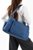 571 collections Ultra Hafif Şik ve Su Geçirmez Büyük Boy Omuz, El Seyahat Çantası Mavi Model: (571-13-9G) thumbnail 3