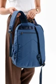 571 collections Ultra Hafif Şik ve Su Geçirmez Orta Boy Sırt Çantası Mavi Model: (571-13-9F) thumbnail 3