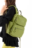 571 collections Ultra Hafif Şik ve Su Geçirmez Orta Boy Sırt Çantası Yeşil Model: (571-13-9D) thumbnail 1