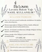 LaLoven Lavanta Bakım Yağı %100 Doğal ve Saf  50 ml - 6
