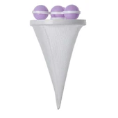 Sunup SN-26621 Çok Fonksiyonlu Çamaşır Makinesi İçin Yıkanabilir Mor Toz Tüy Toplayıcı - 5