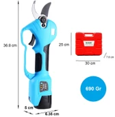 Suca SC 8610A LED Ekranlı Akülü Şarjlı Budama Makası 32 mm thumbnail 4