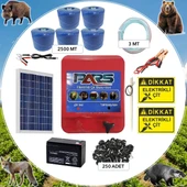 Pars Elektrikli Çit Ayı-Domuz Kovucu Maxi Set 2500 thumbnail 1