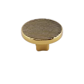 Tek Vidalı Çizgili Lüks Mat Altın Düğme Metal Kulp Çekmece Mobilya Mutfak Dolabı Dolap Kulbu Kulplar thumbnail 1