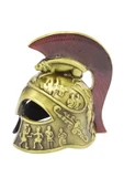 Metal Gold Leonidas Sparta Miğferi Biblo 10 cm thumbnail 9