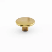 Tek Vidalı Düz Lüks Altın-Gold Düğme Metal Kulp Çekmece Mobilya Mutfak Dolabı Dolap Kulbu Kulplar thumbnail 4