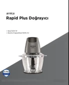Arnıca Rapid Plus Doğrayıcı 500w (TEŞHİR) - 1