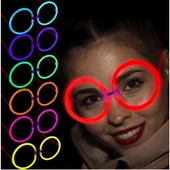 Glow Stick Yuvarlak Gözlük 12 Adet thumbnail 2