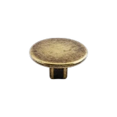 Tek Vidalı Düz Lüks Antik Sarı Düğme Metal Kulp Çekmece Mobilya Mutfak Dolabı Dolap Kulbu Kulplar thumbnail 1