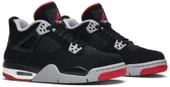 Nike Air Jordan 4 Retro OG GS 'Bred' 2019 Sneaker Spor Ayakkabı 308497-060 - 3