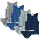 Yohannes Club, Erkek Çocuk, Pamuklu Slip&Atlet, Alt-Üst, 3 çift ve 4 çift seçenekli, thumbnail 4