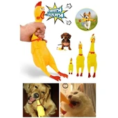 Ses Çıkaran Tavuk Kedi Köpek Oyuncağı - 1