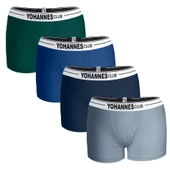 Erkek Çocuk, Pamuklu Boxer&Atlet, Alt-Üst, 3 Çift ve 4 çift takım seçenekli, Çok renkli thumbnail 3