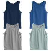 Yohannes Club, Erkek Çocuk, Pamuklu Slip&Atlet, Alt-Üst, 3 çift ve 4 çift seçenekli, thumbnail 5