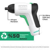 Black & Decker Reviva™ Revsd4c-Xj 3.6v Şarjlı Vidalama - 2