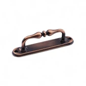 Eskitme Antik Bakır Metal Kapı Çekme Kolu 12 cm Dolap Mobilya Dolap Çekmece Tutamağı Kulp Kulpları thumbnail 7